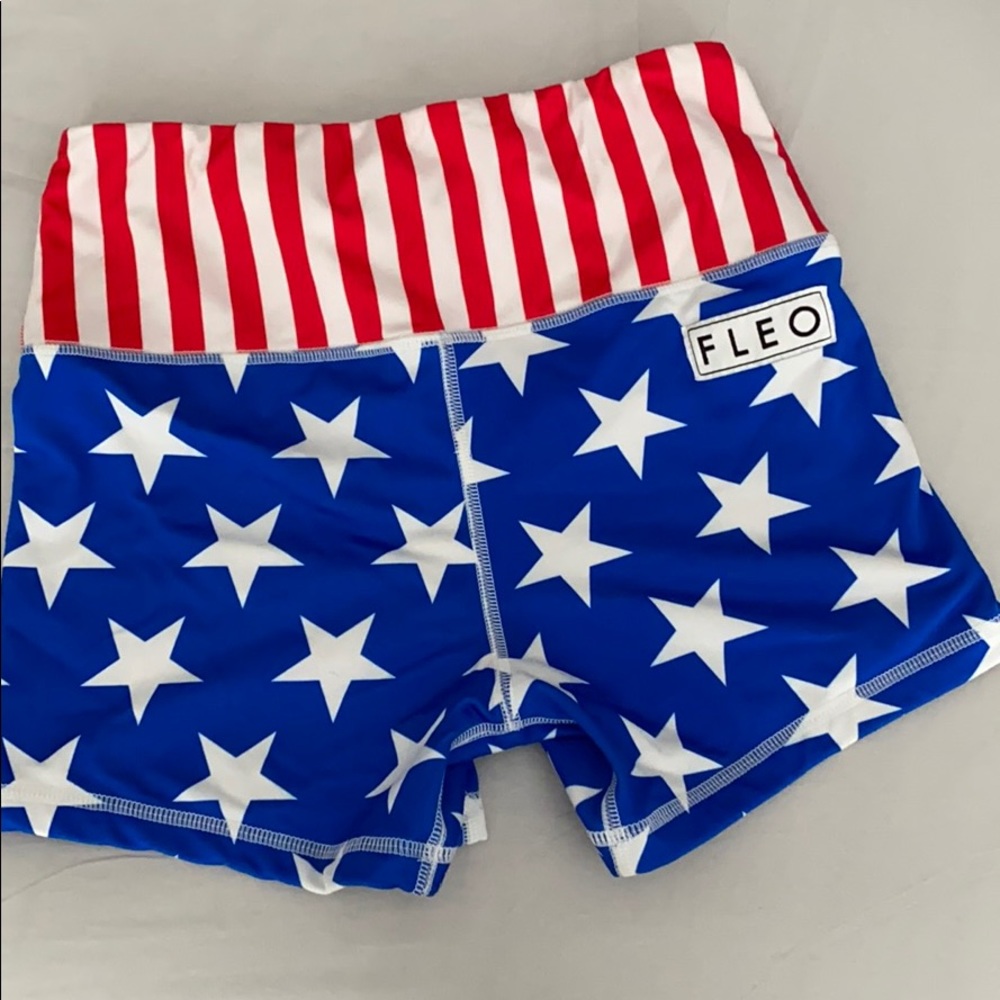 High waisted workout shorts